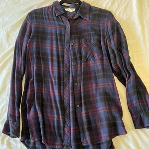 Beach lunch lounge flannel shirt
